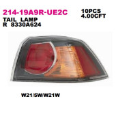 Фонарь зад R (на крыло) (черный) <b>DEPO 21419A9RUE2C</b>