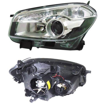 Фара NISSAN QASHQAI / DUALIS 10-14 под ксенон <b>DEPO 215-11D7L-LDHEM</b>