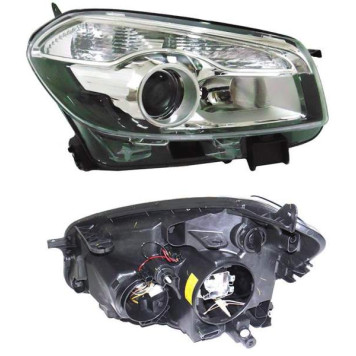 Фара NISSAN QASHQAI / DUALIS 10-14 под ксенон <b>DEPO 215-11D7R-LDHEM</b>