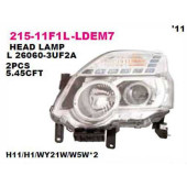 Фара левая <b>DEPO 21511F1LLDEM7</b>