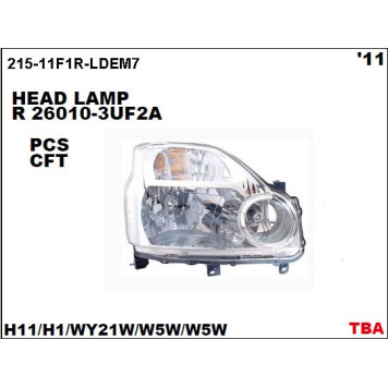 Фара правая <b>DEPO 21511F1RLDEM7</b>