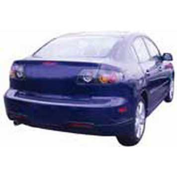 Отражатель бампера заднего левый MAZDA 3 03-> (красный) <b>DEPO 216-1408L-US</b>-1