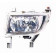 Фара противотуманная левая MAZDA 323 2001- / <b>DEPO 216-2006L-UE</b>