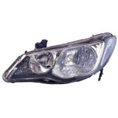 Фара левая под корректор HONDA CIVIC 2005- SDN / <b>DEPO 217-1159L-LDEM2</b>