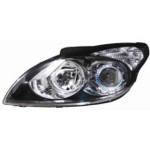 Фара HYUNDAI I30 07-12 черная с электрокоректором <b>DEPO 221-1154L-LDEM2</b>