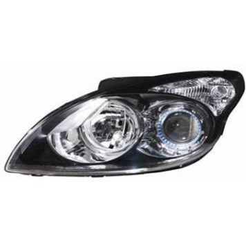 Фара HYUNDAI I30 07-12 черная с электрокоректором <b>DEPO 221-1154L-LDEM2</b>