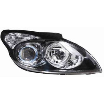 Фара HYUNDAI I30 07-12 черная с электрокоректором <b>DEPO 221-1154R-LDEM2</b>