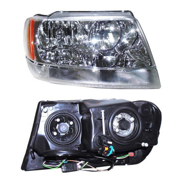 Фара JEEP GRAND CHEROKEE 99-05 хром <b>DEPO 333-1144R-HSN</b>