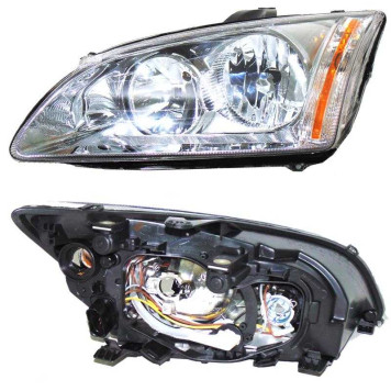 Фара FORD FOCUS II 05-08 хром <b>DEPO 431-1169L-LDEM1</b>