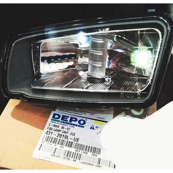 Фара противотуманная FORD C-MAX 08-10 <b>DEPO 431-2019L-UE</b>-2
