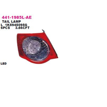 Фонарь наружный левый светодиодный VW JETTA 2005- / <b>DEPO 441-1985L-AE</b>