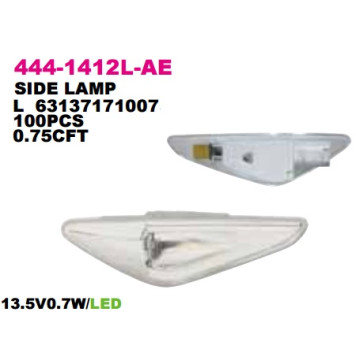 Поворотник в крыло BMW X3 F25 10- / X5 E70 06- / X6 E71 08- лев. <b>DEPO 444-1412L-AE</b>