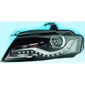 Фара AUDI A4 08-11 ксенон, диодная полоса <b>DEPO 446-1122LMLEHM2</b>