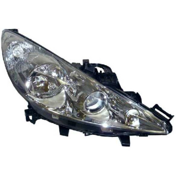 Фара PEUGEOT 207 05- <b>DEPO 550-1141R-LD-EM</b>