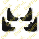 Брызговики седан (комплект 4 шт. задние+передние) FORD FOCUS II 2007-... <b>DEPPUL DE151326FF4</b>