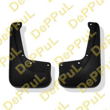 Брызговики задние (под оригинал) (комплект - 2 шт.) FORD FOCUS II (05-11) <b>DEPPUL DE15326FF2</b>