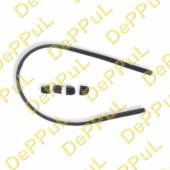 Резинка щетки стеклоочистителя левая (L) 700 мм. <b>DEPPUL DE421K</b>