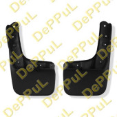 Брызговики передние (под оригинал) (комплект - 2 шт.) VW POLO хэтчбек V c 2009-... <b>DEPPUL DE6R0751P2</b>
