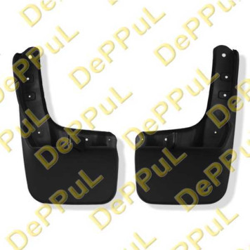 Брызговики передние (под оригинал) (комплект - 2 шт.) VW POLO хэтчбек V c 2009-... <b>DEPPUL DE6R0751P2</b>