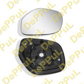 Зеркальный элемент сферический с обогревом левый <b>DEPPUL DE76A470L</b>