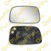 Зеркальный элемент асферический с обогревом левый (L) TOYOTA AVENSIS 2003-2006 <b>DEPPUL DE875370L</b>
