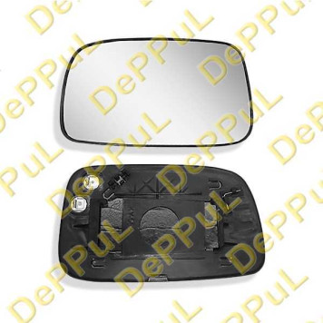 Зеркальный элемент асферический с обогревом левый (L) TOYOTA AVENSIS 2003-2006 <b>DEPPUL DE875370L</b>