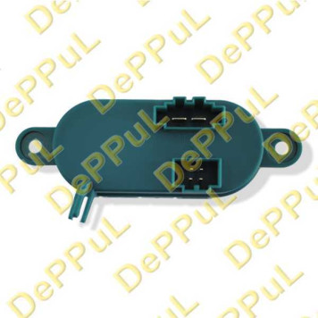 Резистор вентилятора отопителя AUDI Q7 (05-15), VW TOUAREG (02-10), TRANSPORTER T5 (03-..) <b>DEPPUL DEL2751B</b>-1