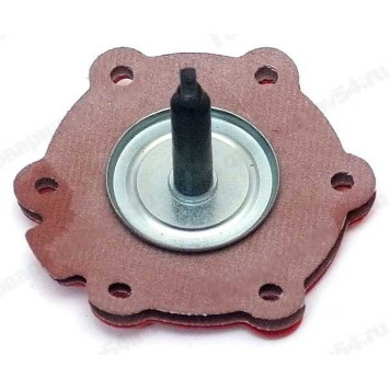 Диафрагма бензонасоса ВАЗ 2101 со штоком красная (к-т=5 шт) <b>Димитровград 2101-1106140</b>