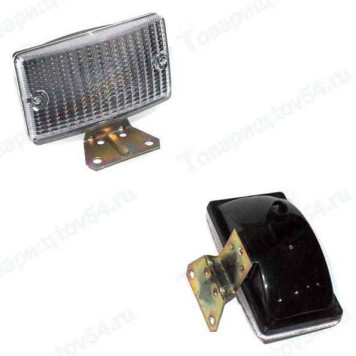 Фонарь противотум. ВАЗ 2106 белый в сборе с кронштейном <b>2101-3716006-01</b>