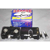 Механизм замка двери наружный ВАЗ 2108-2110 бесшумный (к-т лев. + прав.) <b>Димитровград 2108-6205014/15</b>