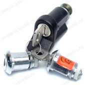 Замок багажника ВАЗ 2110 в сборе с личинками <b>Димитровград 2110-6100045</b>