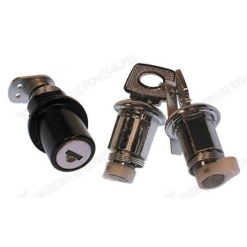 Замок багажника ВАЗ 2111, 2112 в сборе с личинками <b>Димитровград 2111-6100040</b>