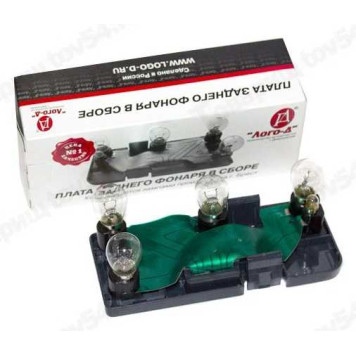 Плата заднего фонаря ВАЗ ВАЗ 21213 (угол) левый с лампами Лого-Д <b>Димитровград 21213-3716292</b>