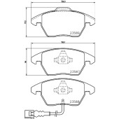 Комплект тормозных колодок, дисковый тормоз <b>ДОН PCP1002</b>