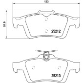 Комплект тормозных колодок, дисковый тормоз <b>ДОН PCP1040</b>