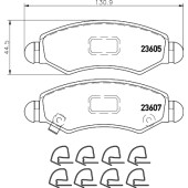 Комплект тормозных колодок, дисковый тормоз <b>ДОН PCP1229</b>