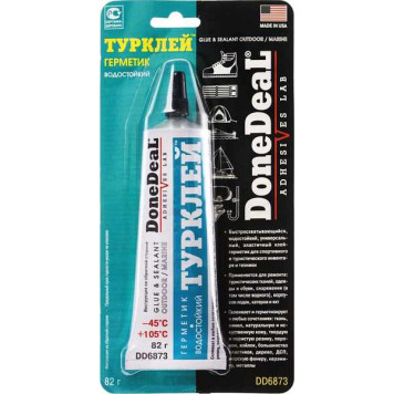 Клей-герметик водостойкий эластичный (82г) DD6873