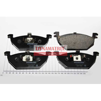 Комплект колодок для дисковых тормозов <b>DYNAMATRIX DBP1094</b>