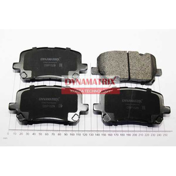 Комплект колодок для дисковых тормозов <b>DYNAMATRIX DBP1529</b>