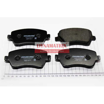 Комплект колодок для дисковых тормозов <b>DYNAMATRIX DBP1617</b>