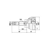 Комплект шруса <b>DYNAMATRIX DCV841078</b>