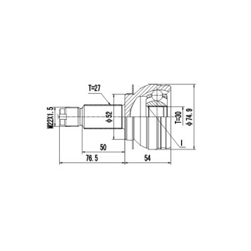 Комплект шруса <b>DYNAMATRIX DCV856042</b>