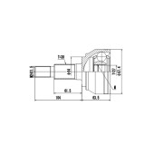 Комплект шруса <b>DYNAMATRIX DCV861050</b>