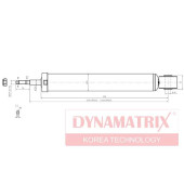 Амортизатор подвески газонаполненный <b>DYNAMATRIX DSA344459</b>
