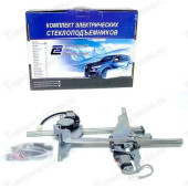 Стеклоподъемник ВАЗ 2109, 2115 передний с электроприводом реечный (2шт, полный комплект) <b>ДЗС 2114-610403К-12</b>