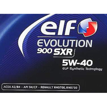 Масло моторное синтетическое 1л 5w40 SN/CF Elf Evolution 900 SXR 194849-1