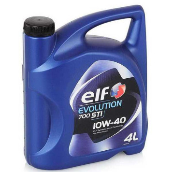 Масло моторное полусинтетическое 4л 10w40 SL/CF Elf Evolution 700 STI 194863