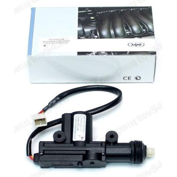 Мотор-редуктор блокировки замка двери ВАЗ 21093 (соленоид) 2 контакта <b>ЭЛКАР 21093-6512210-03</b>