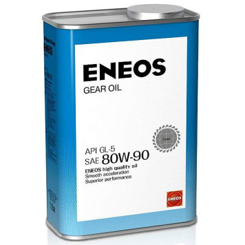 Масло трансмиссионное 1л 80w90 Eneos GEAR GL-5 OIL1372