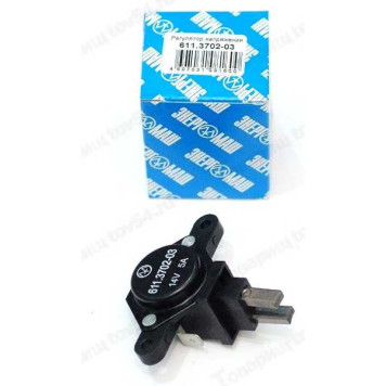 Реле зарядки ВАЗ 2110 (аналог 57.3702) 14,5 Вт <b>Энергомаш 611.3702-03</b>